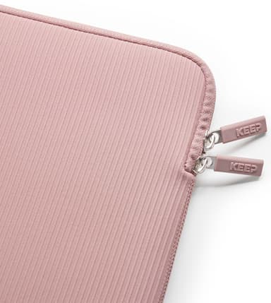 KEEP 14" Neopren/tekstiletui til bærbar PC (Rose Elegance)