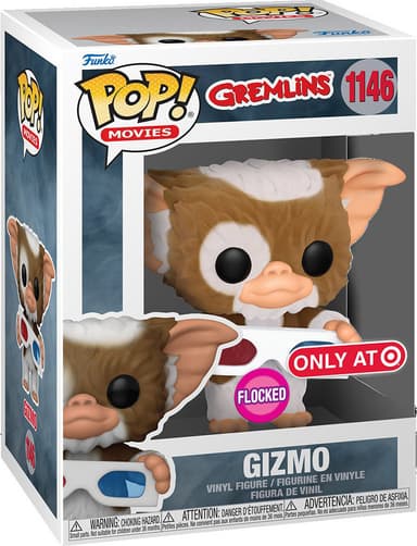 Funko Pop! Vinyl Exclusive Gremlins Gizmo med 3D-briller figur