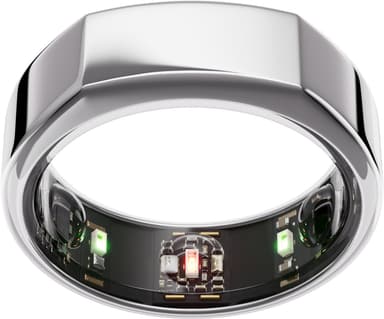Oura Ring Gen3 Heritage smartring størrelse 10 (Silver)