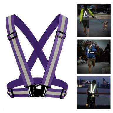 Pro Sport Refleksvest - Lilla