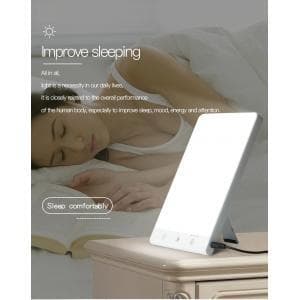 Lysterapilampe 10.000 lux LED