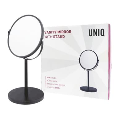 UNIQ Sminkespeil med Stativ - Svart