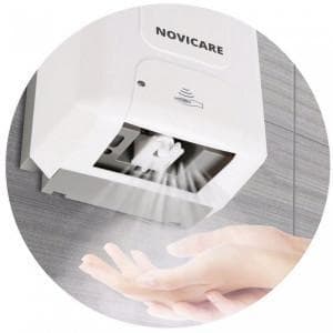 Novicare Automatisk hånddispenser til veggen - D1406