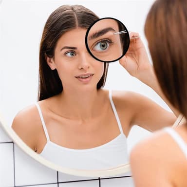 UNIQ Makeup 10X Speil med Sug - Svart