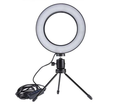 Pro Studio Ring Light LED-lys - Bordmodell