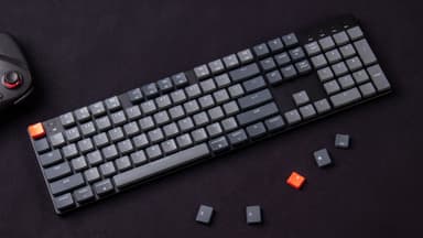 Keychron K5 SE trådløst tastatur (Lavprofil Red brytere)