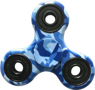 Fidget Spinner Navy Camouflage