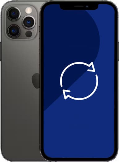 Brukt iPhone 12 Pro - 5G smarttelefon 128 GB (grafitt)