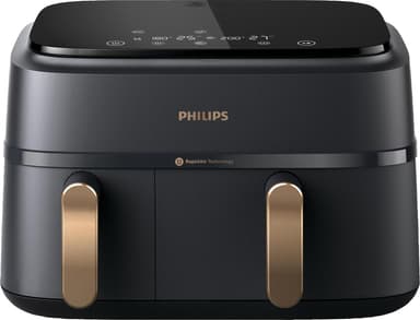 Philips 3000 Series airfryer med to kurver NA352/00