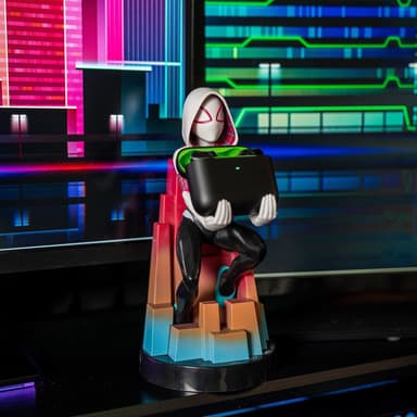 Cable Guys holder for telefon/kontroller figur (Spider-Gwen)