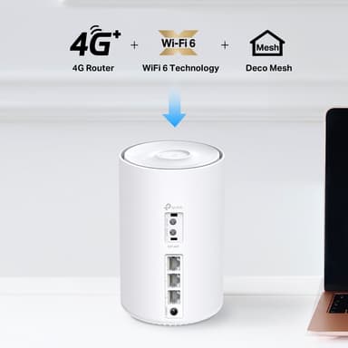 TP-Link Deco X10 4G+ AX1500 mesh router (1-pakk)
