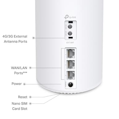 TP-Link Deco X10 4G+ AX1500 mesh router (1-pakk)