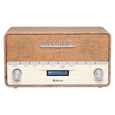 DAB+ digital retro radio med Bluetooth-funksjon DAB-36LW