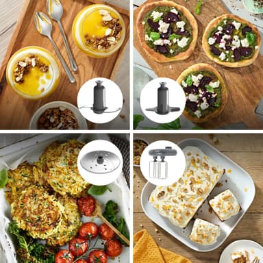 Kenwood MultiPro OneTouch foodprosessor FDM73.850.SS (børstet metall)