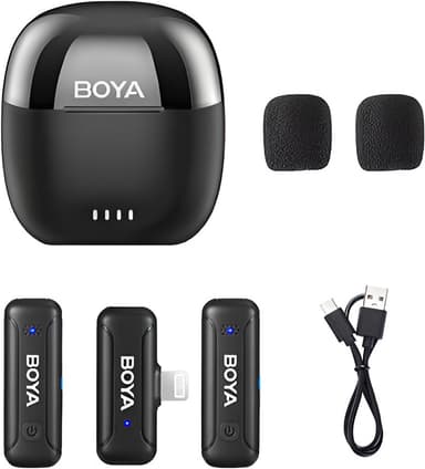 BOYA Lightning trådløs mikrofon BY-WM3T2-D2
