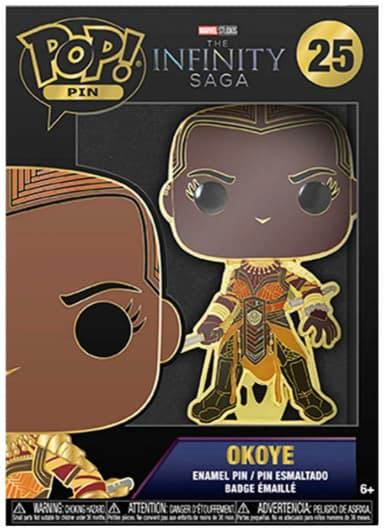 Funko Pin Badge Marvel Okoye
