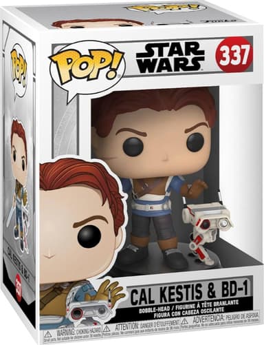 Funko Pop! Vinyl SW Jedi Fallen Order Cal Kestis and BD1 figur