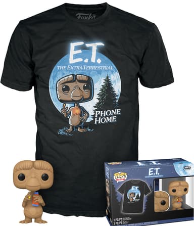 Funko Pop! and Tee E.T. med Reeses (XL)