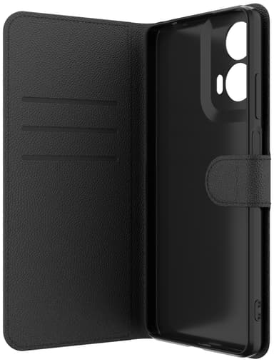 Zagg Motorola G04 lommebokdeksel (sort)