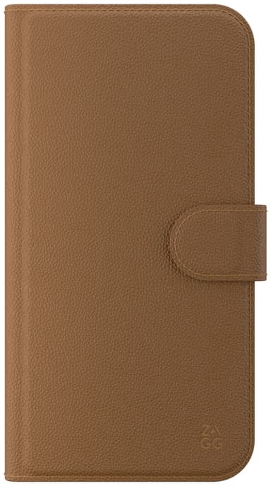 Zagg iPhone 12/12 Pro lommebokdeksel (brun)
