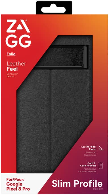 Zagg Google Pixel 8 Pro lommebokdeksel (sort)