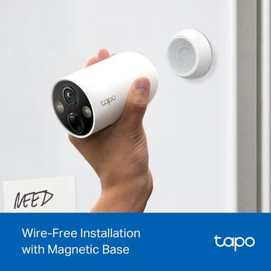 TP-Link Tapo C425 2K QHD sikkerhetskamera (2 stk.)