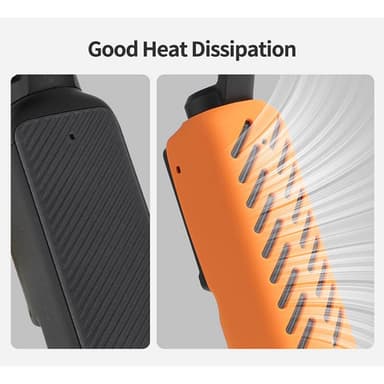 Sunnylife ventilert silikondeksel DJI Osmo Pocket 3 - Oransje