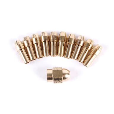 0,5-3,2 mm borkrone Chucks 11-delt Gull