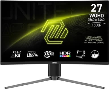 MSI MAG 27CQ6PF 27" VA buet gamingskjerm