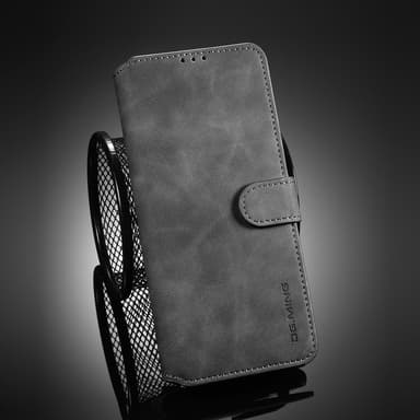 Flip Folio-deksel med kortholder Kickstand beskyttelsesdeksel for iPhone Grå iPhone 13 Mini