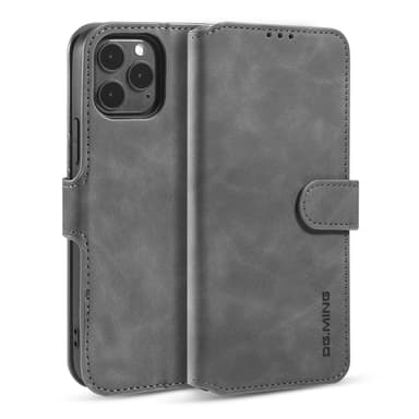 Flip Folio-deksel med kortholder Kickstand beskyttelsesdeksel for iPhone Grå iPhone 13 Mini