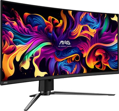 MSI MAG 341CQP QD-OLED 34" buet gamingskjerm