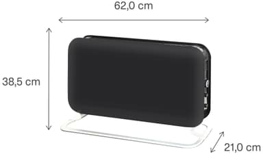 Mill Wi-Fi gulvvarmer CO1200WIFI3BLACK (sort)