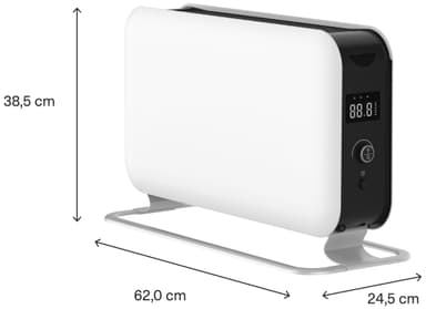 Mill Wi-Fi Max gulvvarmer CO1500MAXWIFI3 (hvit)