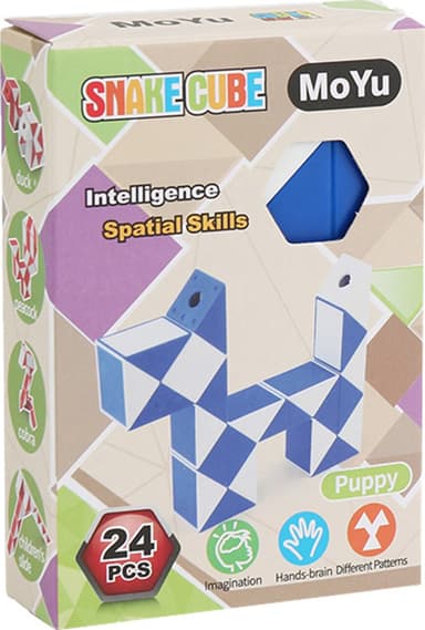MOYU Snake blokkpuslespill (x24)