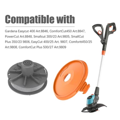 Trimmerspole for Gardena Easycut 400, ComfortCut450 gresstrimmer