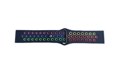 Silikonklokkerem for Samsung, Huawei og Garmin Blå 22 mm