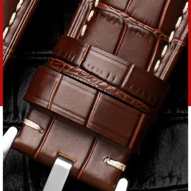 Utskifting av klokkerem for Panerai Luminor Brun 26 mm