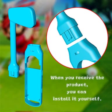 Golfkølle for Mario Golf 1 Pair Flerfarget