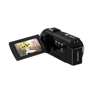Videokamera 4K UHD / 48MP / 16x zoom vidvinkel / 32GB kort / mikrofon