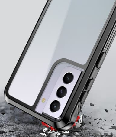 Samsung Galaxy S21 Ultra deksel ekstra støtsikker Svart / grå