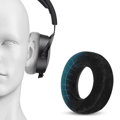Erstatningsøreputer for Beyerdynamic DT700 Prox DT900 Prox Grå