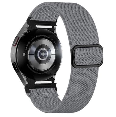 Samsung Galaxy Watch 6 armbånd med justerbar spenne Mørk grå