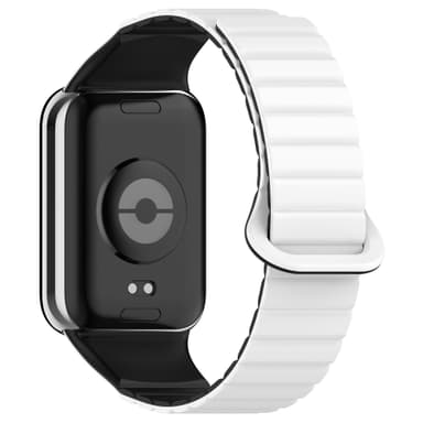 Magnetisk stropp for Xiaomi Mi Band 8 Pro Svart + Hvit
