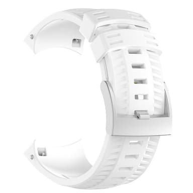 Silikonarmbånd til Suunto 9 Hvit