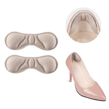 Butterfly Heel Grip hælbeskytter 1 par Beige