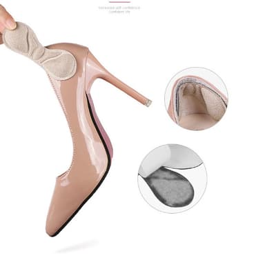 Butterfly Heel Grip hælbeskytter 1 par Beige