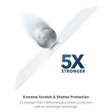 Zagg Glass Elite Samsung Galaxy A55 skjermbeskytter til mobiltelefon