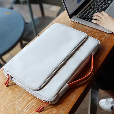 Vanntett laptopveske Grå M