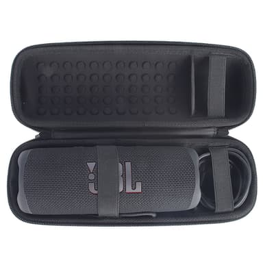 Beskyttende hardt deksel for JBL Flip 6 Bluetooth-høyttaler Sort